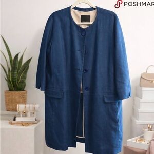 MaxMara linen summer coat